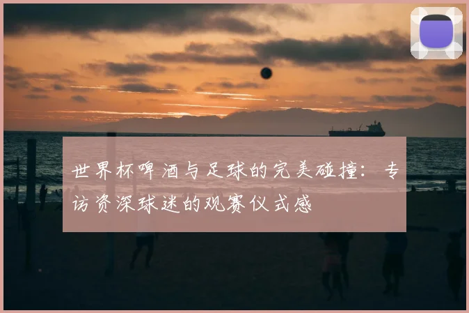 世界杯啤酒与足球的完美碰撞:专访资深球迷的观赛仪式感
