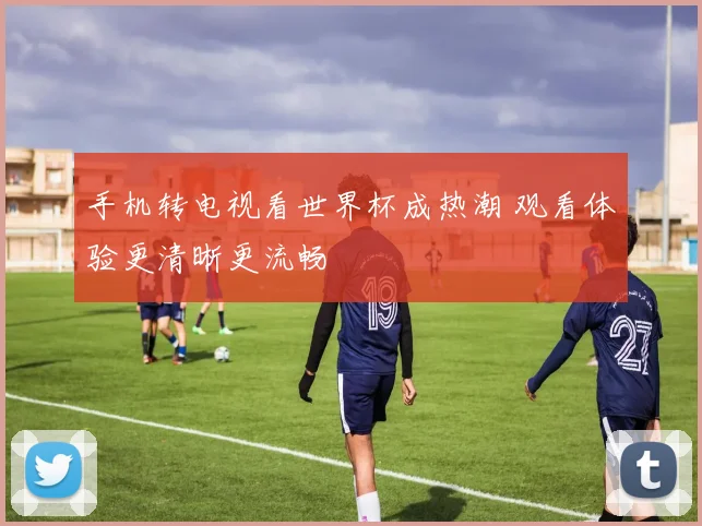 手机转电视看世界杯成热潮 观看体验更清晰更流畅